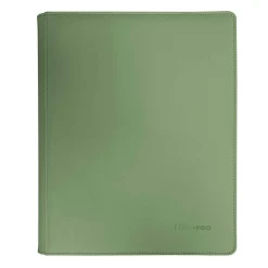 Vivid 9-Pocket Cool Matcha Zippered Pro-Binder