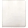 Vivid 12-Pocket White Zippered Pro-Binder