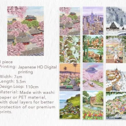 Wanderlust Wide PET Tape