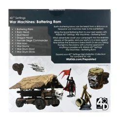 War Machines Battering Ram 4D Settings Painted Miniatures Figur
