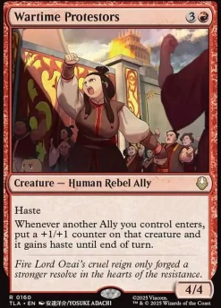 Wartime Protestors (Enkeltkort)