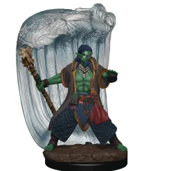 Water Genasi Male Druid (Wave 6) Icons of the Realms Premium Painted Miniatures Figur