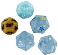 Weather Dice Set with Bag (5)