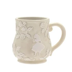 White Rabbit Embossed Mug
