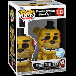 Withered Golden Freddy POP! Games Vinyl Figure