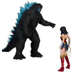 Wonder Woman vs Atomic Blast Godzilla Monsteverse DC Multiverse Action Figure 2-Pack 18 cm