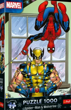 XMAS Spider-Man & Wolverine Premium Puzzle (1000)
