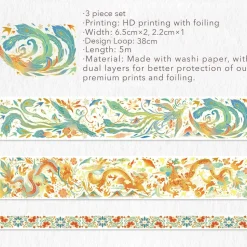 Year of the Dragon Washi Tape Set