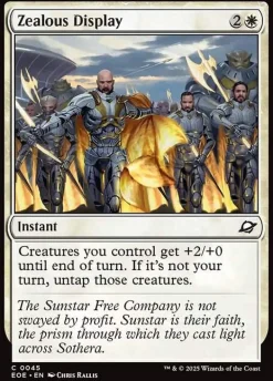 Zealous Display (Enkeltkort)