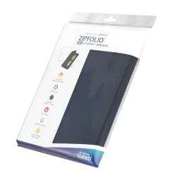 Zipfolio 8-Pocket Blue XenoSkin (160) Portfolio