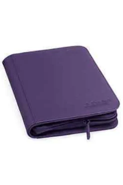 Zipfolio 8-Pocket Purple XenoSkin (160) Portfolio