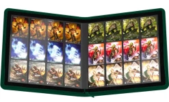 Zipfolio 24-Pocket Quadrow Green XenoSkin (480) Portfolio