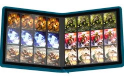 Zipfolio 24-Pocket Quadrow Petrol Blue XenoSkin (480) Portfolio