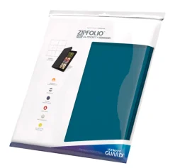 Zipfolio 24-Pocket Quadrow Petrol Blue XenoSkin (480) Portfolio