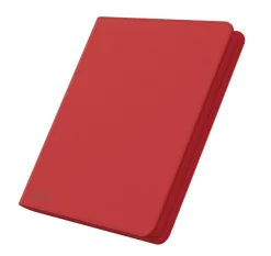Zipfolio 24-Pocket Quadrow Red XenoSkin (480) Portfolio