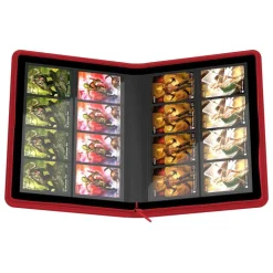 Zipfolio 16-Pocket Red XenoSkin (320) Portfolio