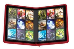 Zipfolio 18-Pocket Red XenoSkin (360) Portfolio